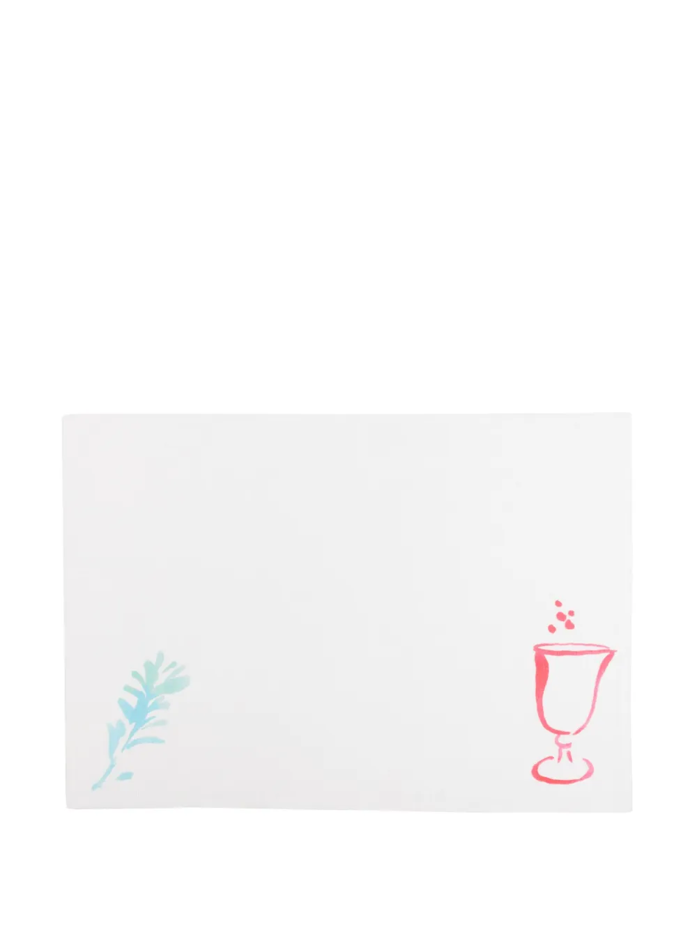 Bambah Alfresco placemat | White | Image 1