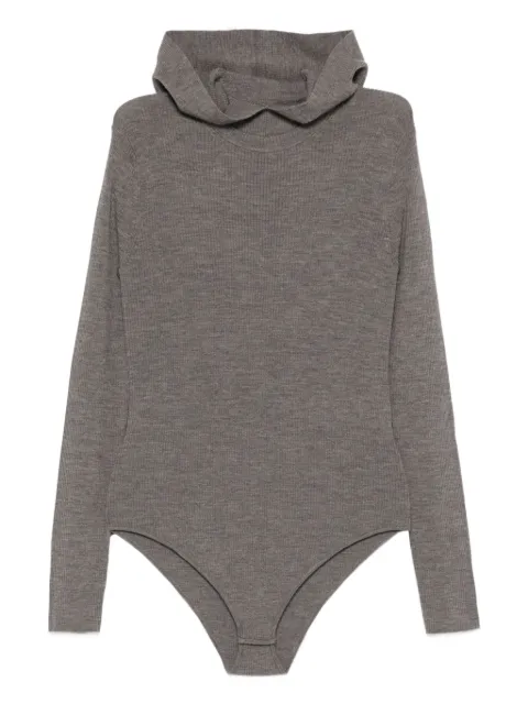 P.A.R.O.S.H. hooded ribbed bodysuit
