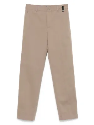 【関税&送料込】Fendi Straight-Leg Pants In Grain De Poudre By The Way Selleria Medium Cuoio Romano leather Beige | Fendi