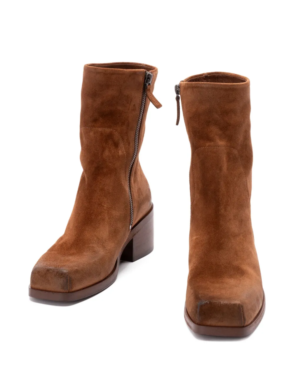 Marsèll suede ankle boots Brown