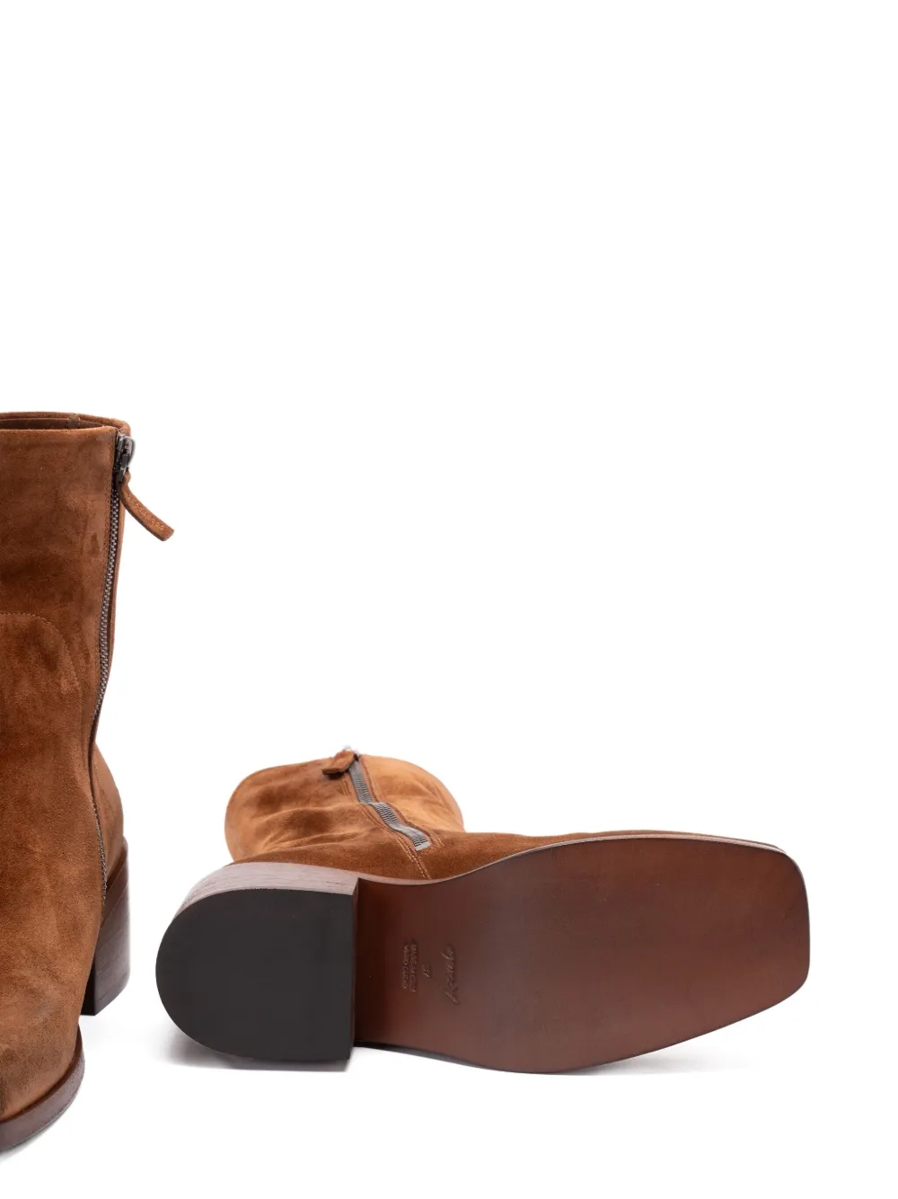 Marsèll suede ankle boots Brown