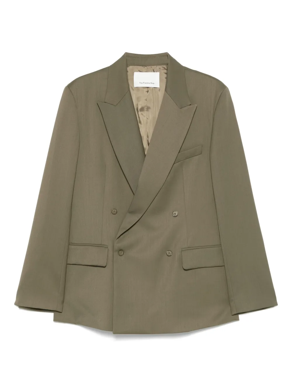 double-breasted blazer