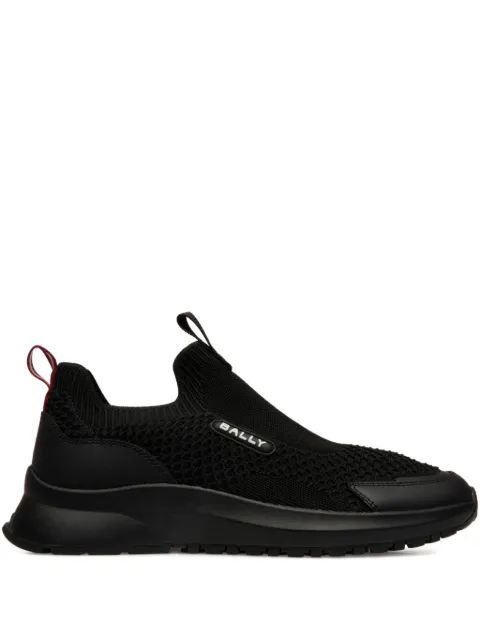 Bally slip-on knitted-upper sneakers