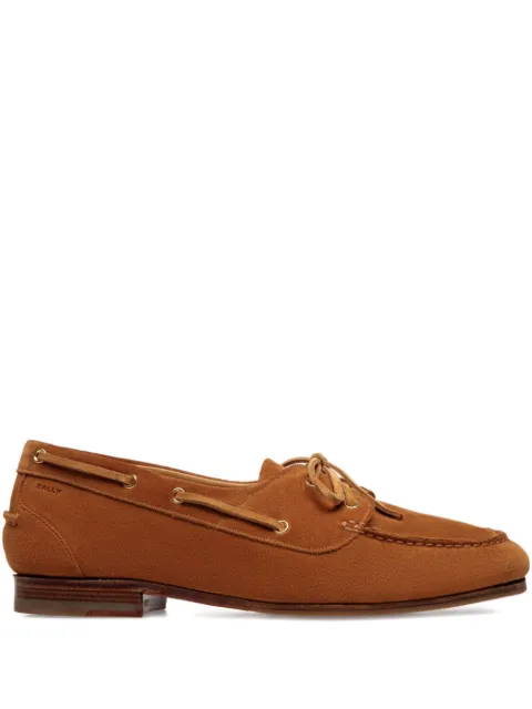 Bally Plume lace-up boat shoes 