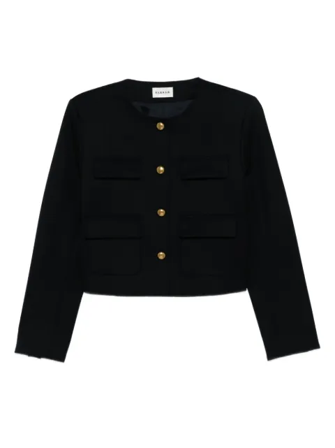 P.A.R.O.S.H. Liliuxy button-fastening cropped jacket