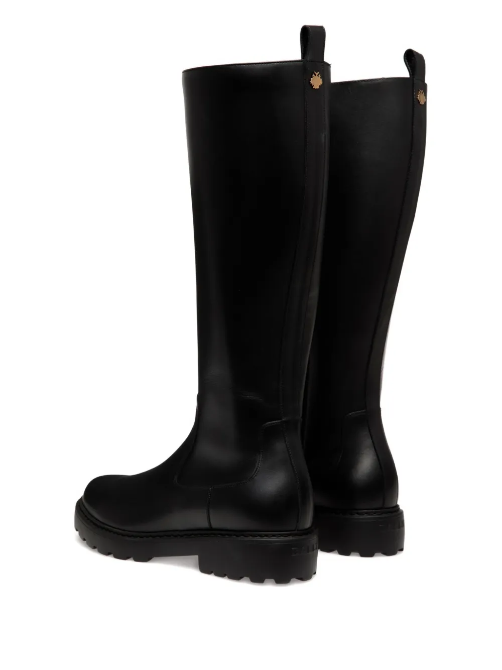 Bally Gusto leren knielaarzen Zwart