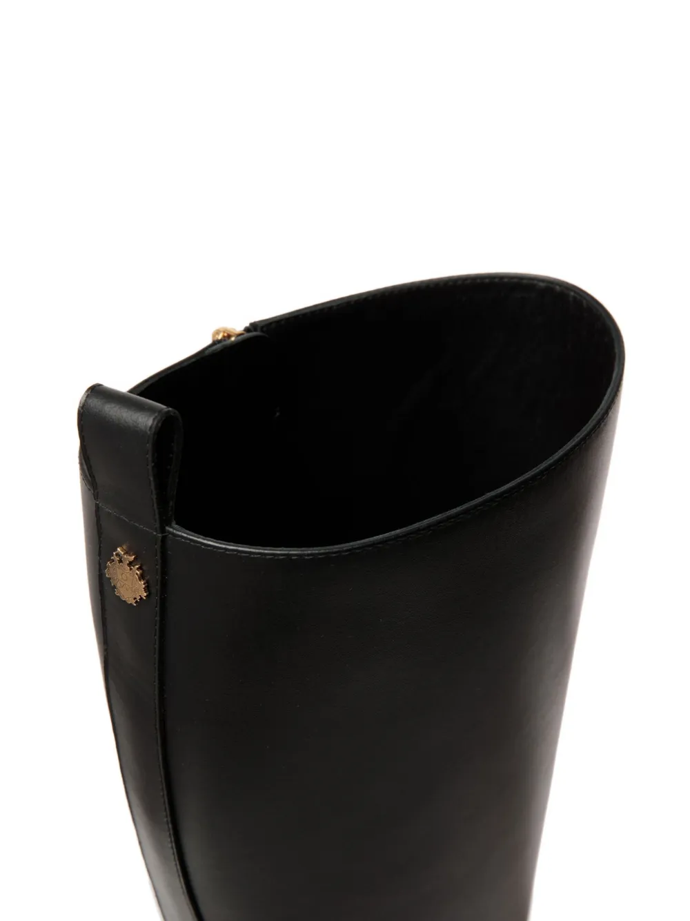 Bally Gusto leren knielaarzen Zwart