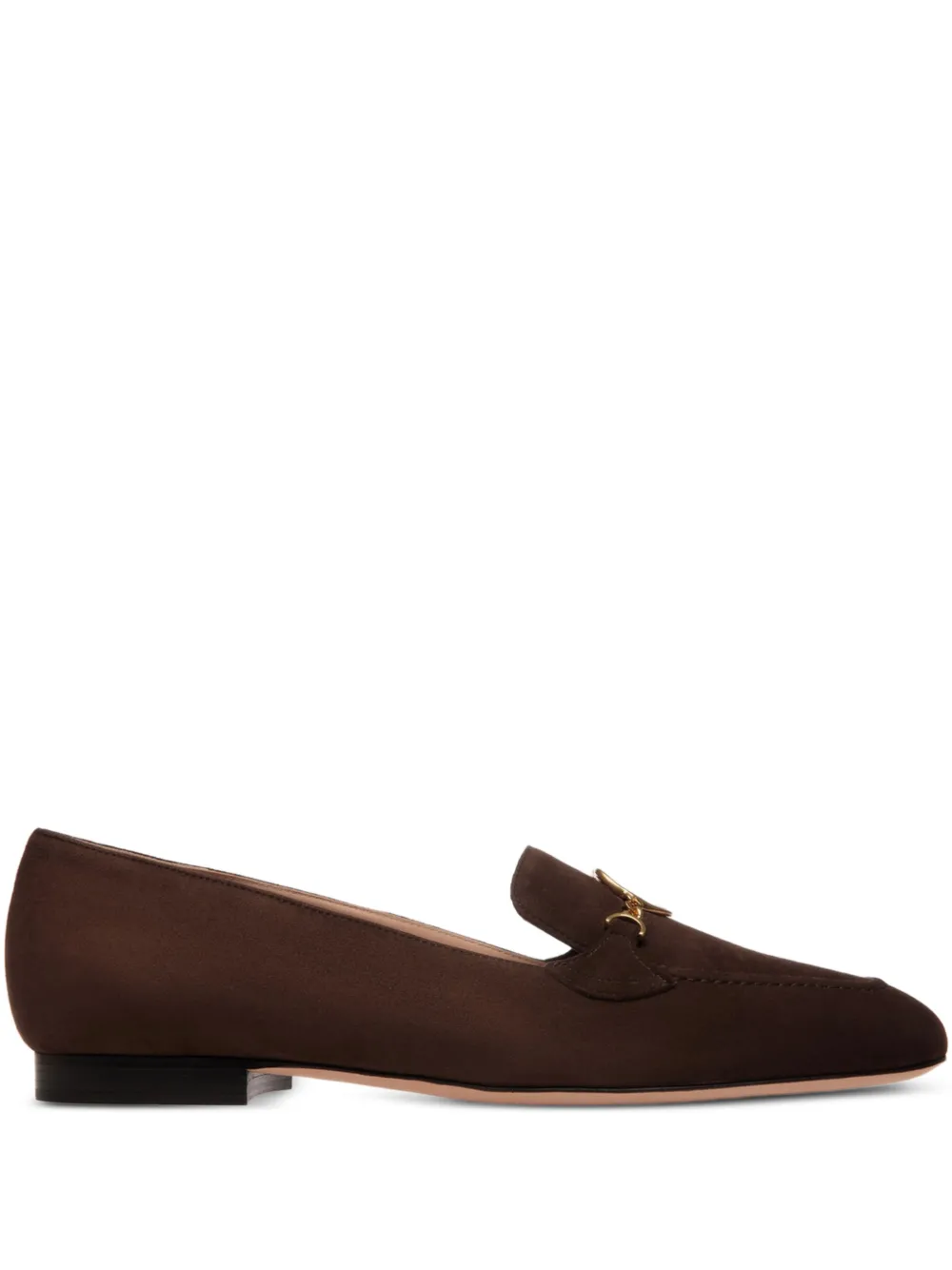 Bally Mocassini Daily Emblem con catena - Marrone