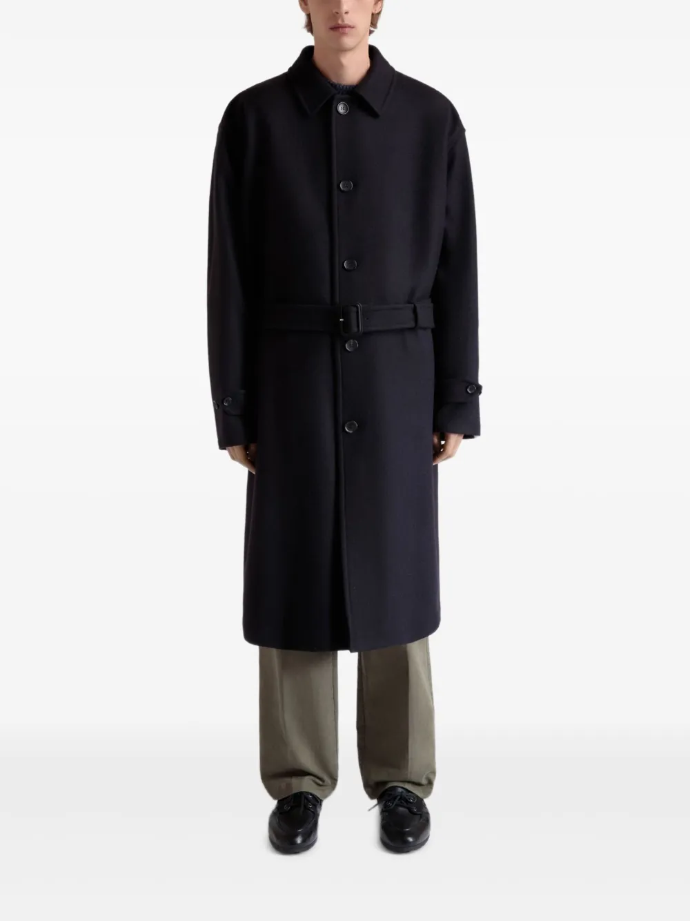 Bally معطف بصف أزرار وحزام | معاطف بصف أزرار | Image 2