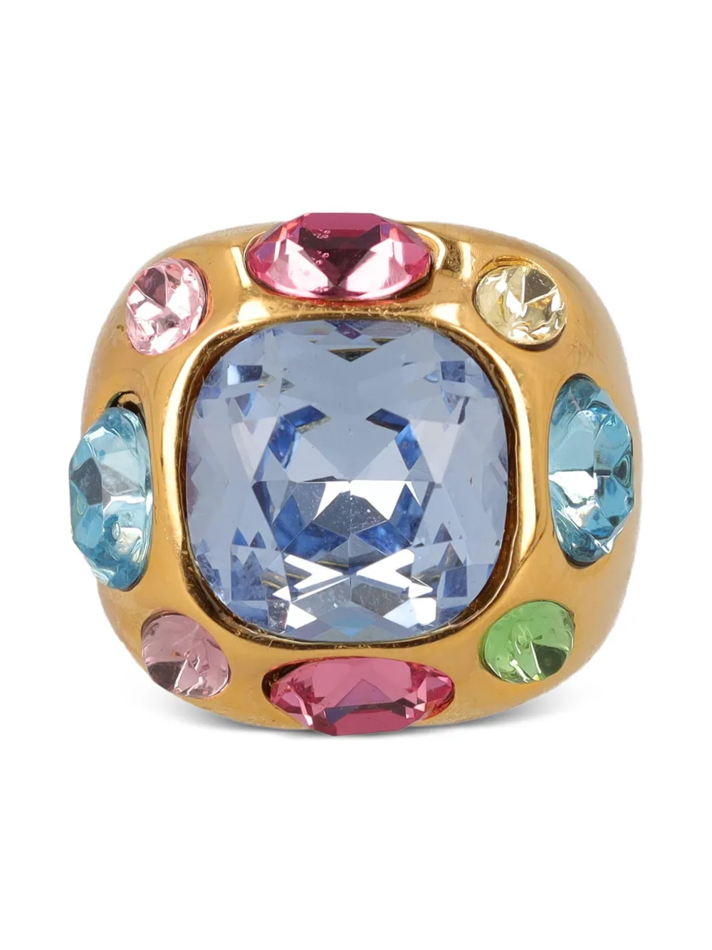 Pre-owned Kenneth Jay Lane Vintage  Rhinestone-embellished Ring