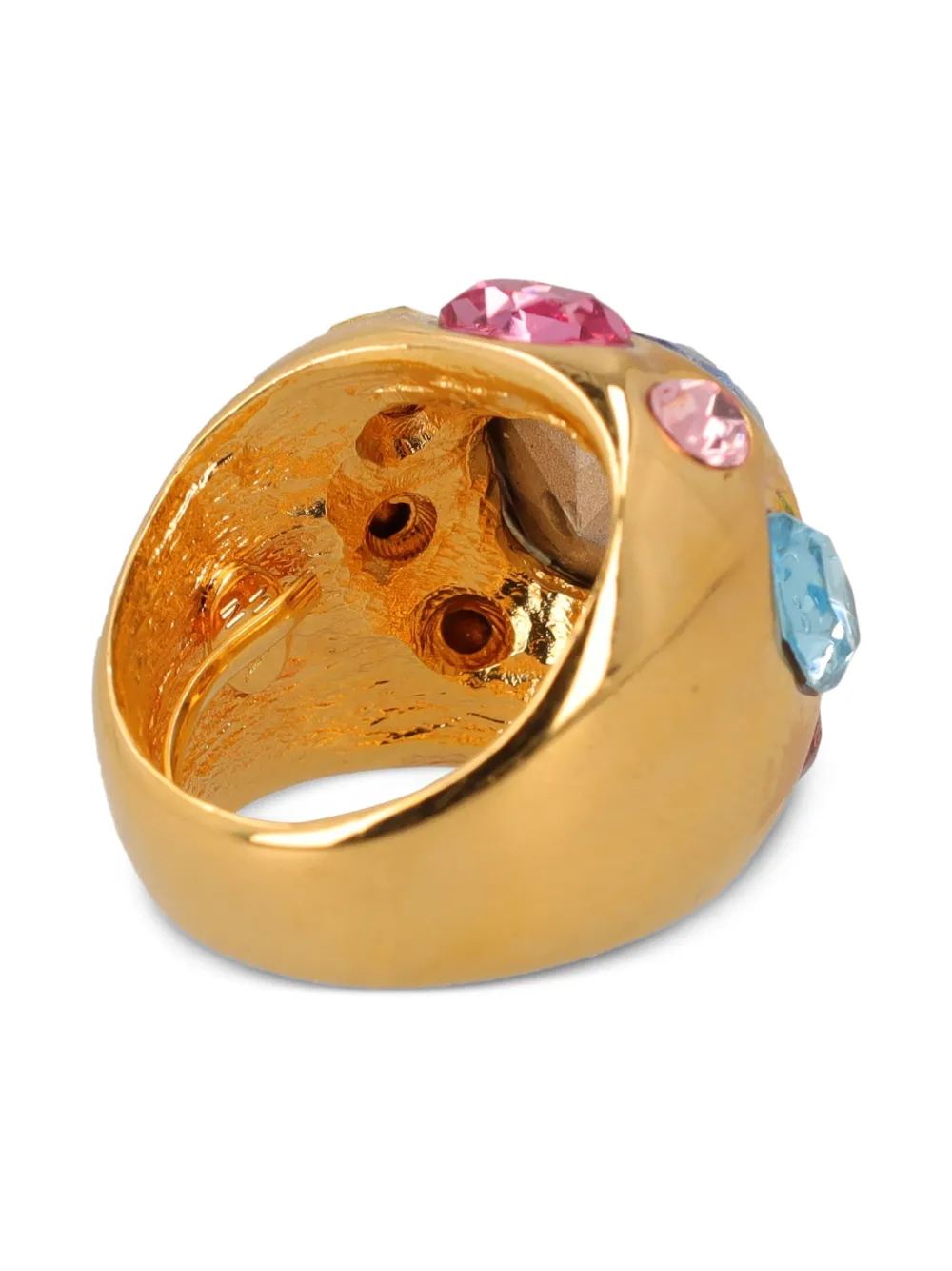 Pre-owned Kenneth Jay Lane Vintage  Rhinestone-embellished Ring