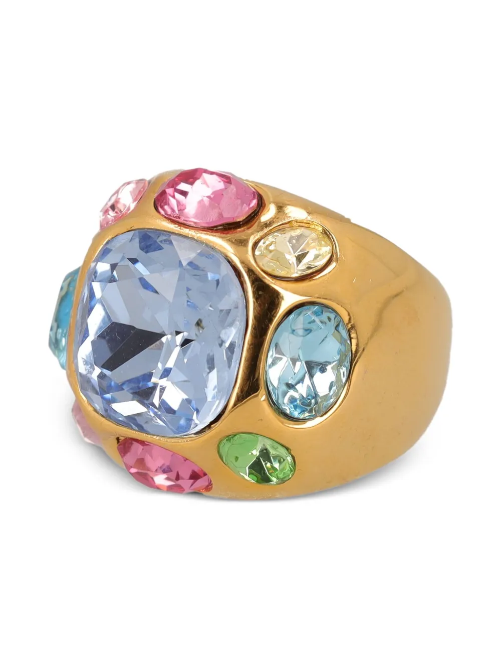 Pre-owned Kenneth Jay Lane Vintage  Rhinestone-embellished Ring