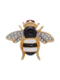 Kenneth Jay Lane Vintage pre-owned Bee ring - Black