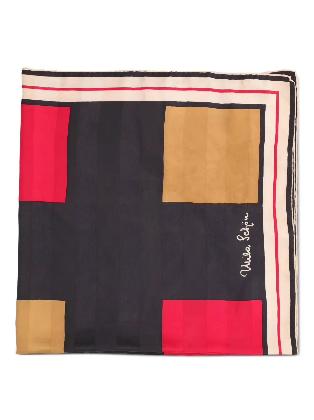 pre-owned Square foulard