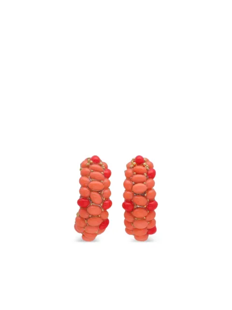 Kenneth Jay Lane Vintage stone-embellished earrings 