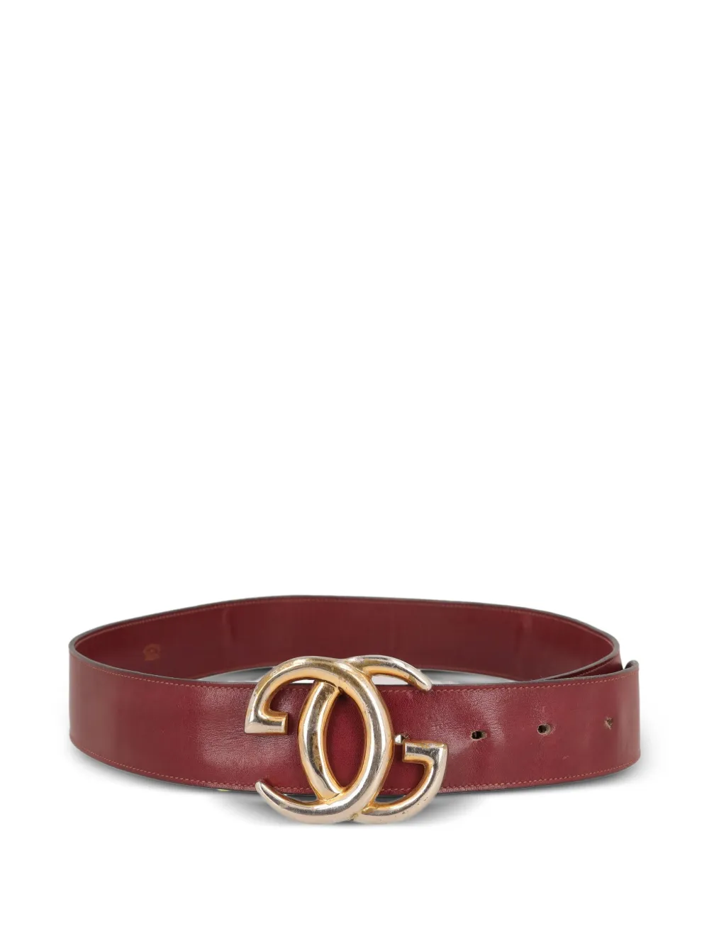 Gucci Pre-Owned cinturón con motivo Interlocking G | rojo | Image 1