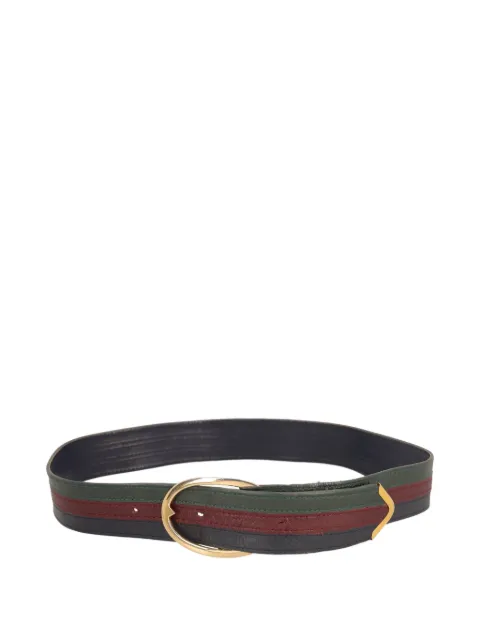 Mila Schon Vintage pre-owned Tricolor Leather belt