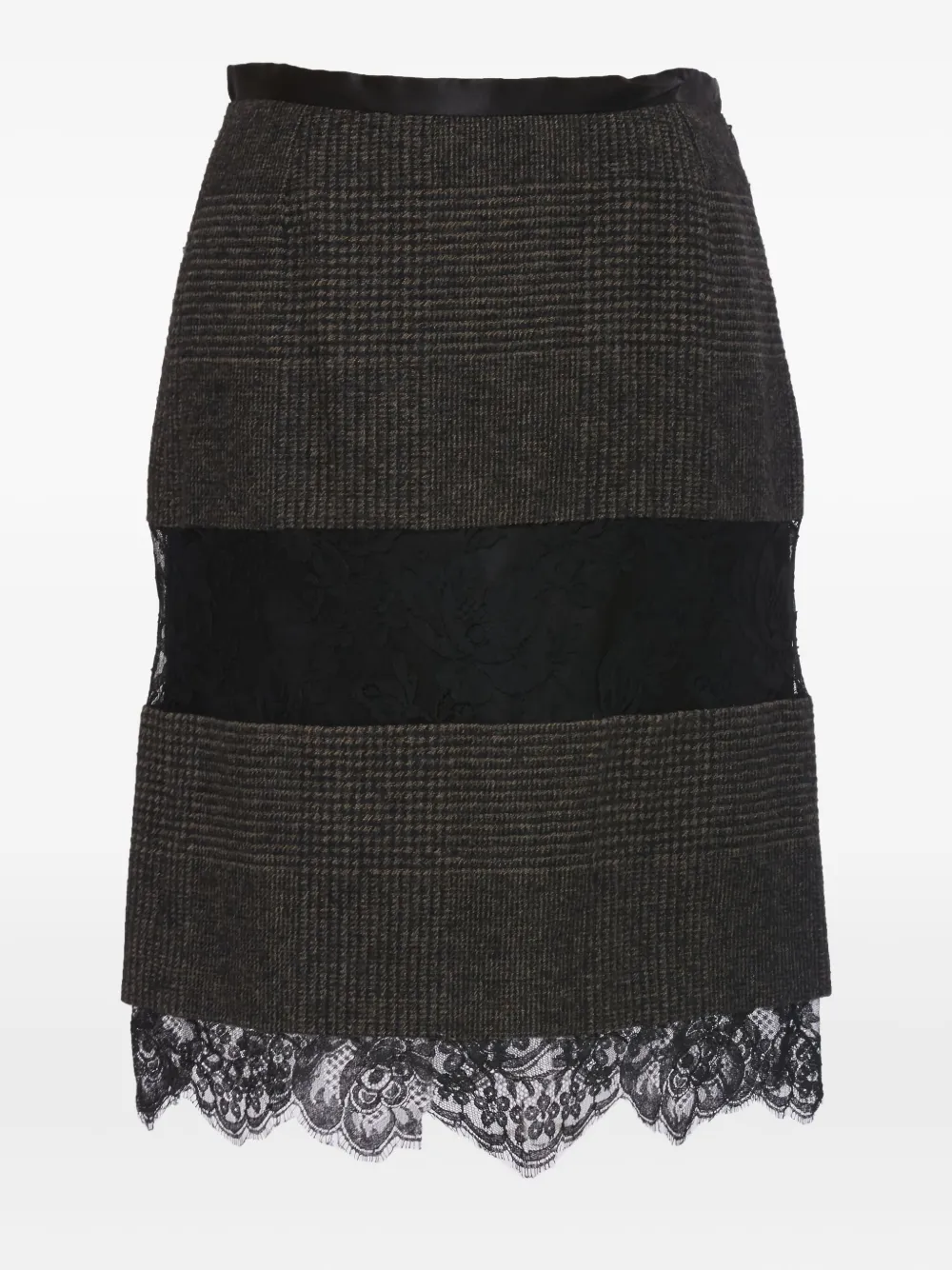 Dolce & Gabbana Pre-Owned tweed skirt - Zwart