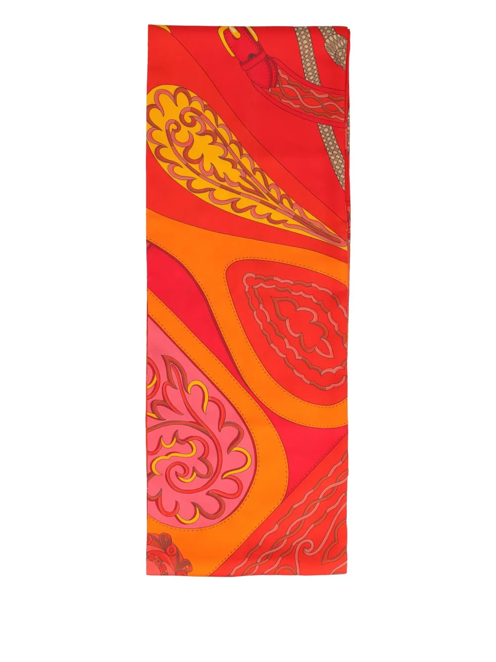 Pre-owned Hermes Silk Maxi Twilly