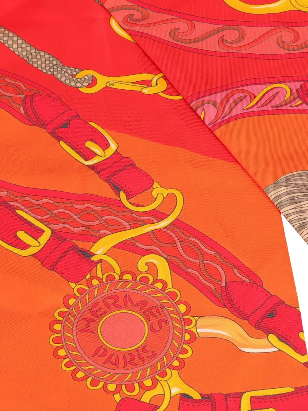 Pre-owned Hermes Silk Maxi Twilly