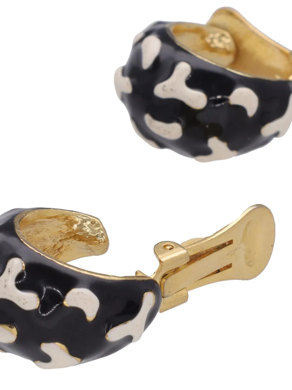 Pre-owned Kenneth Jay Lane Vintage  Animalier Earrings