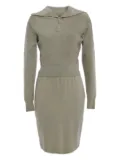 Alaïa Pre-Owned 1980s wool two-piece set - Green
