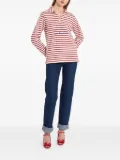 CAVALLI E NASTRI VINTAGE 1990's Pre-Owned Breton polo top - Red