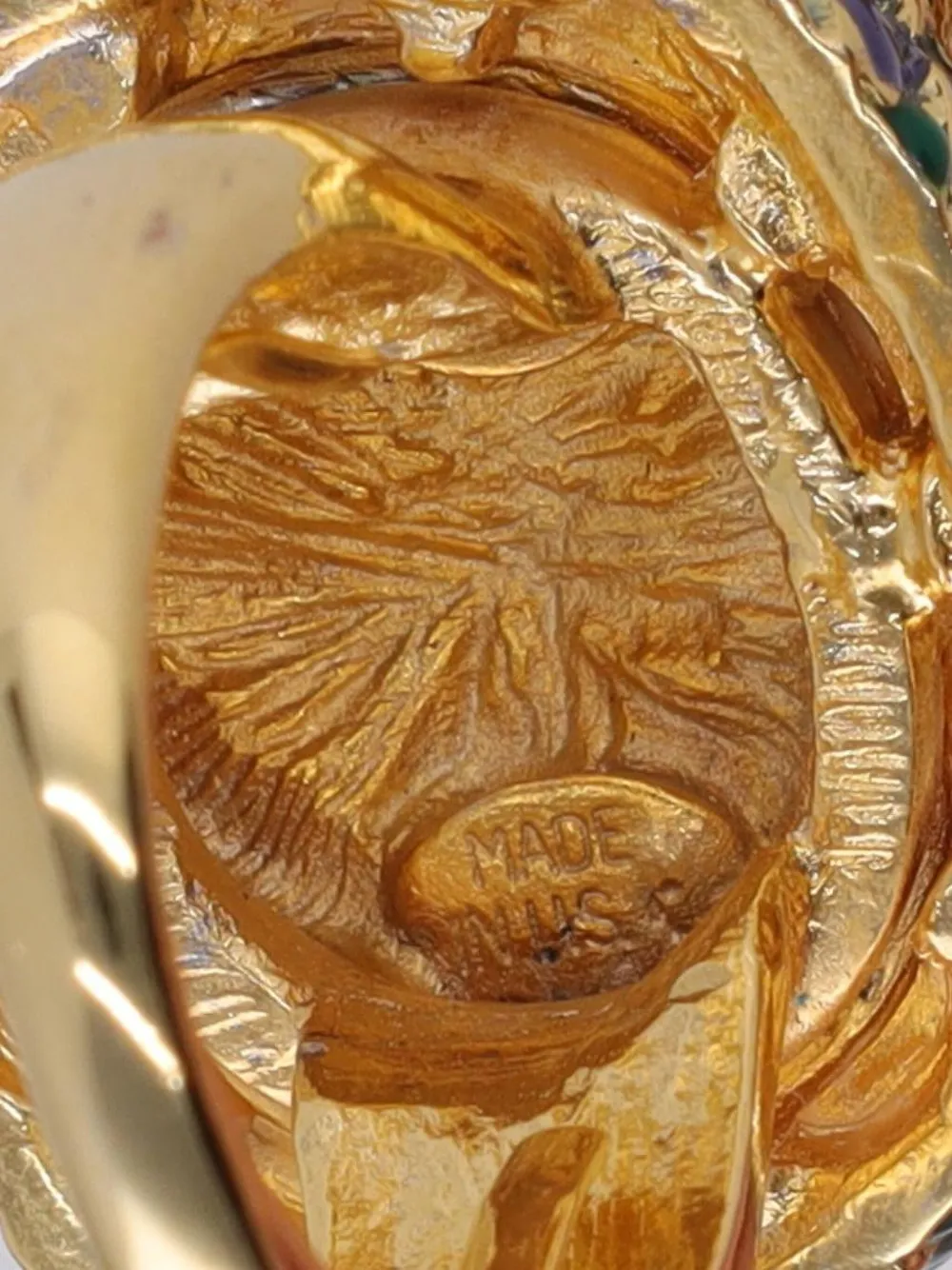 Pre-owned Kenneth Jay Lane Owl Ring