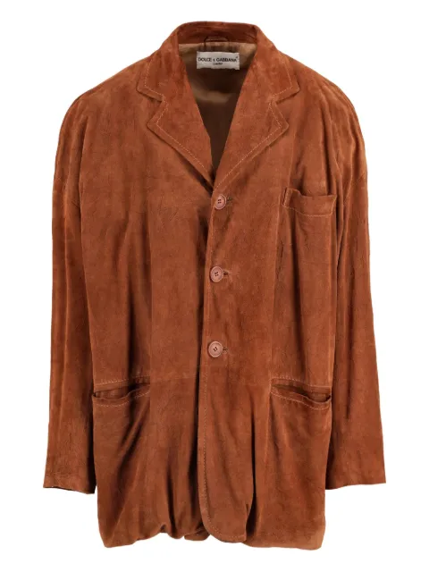 Dolce & Gabbana Pre-Owned suede jacket