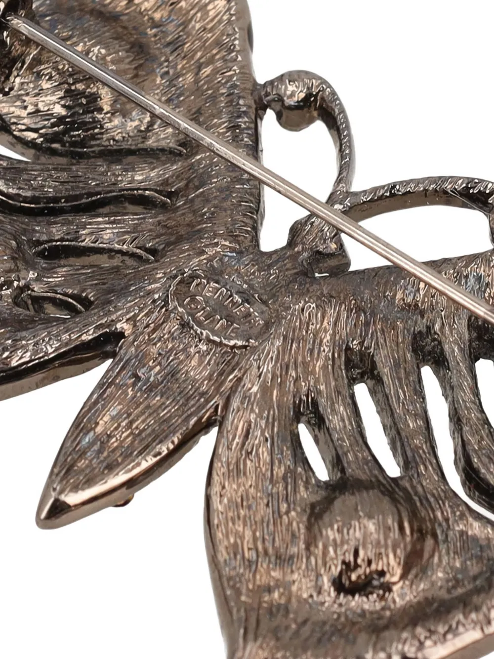 Pre-owned Kenneth Jay Lane Vintage Butterfly Brooch