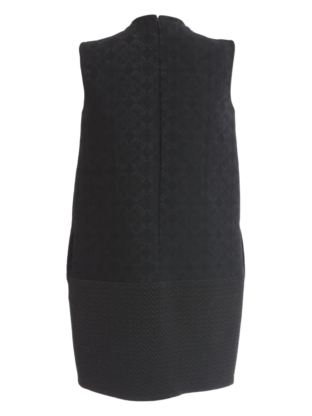 Céline Pre-Owned wool-blend dress - Zwart