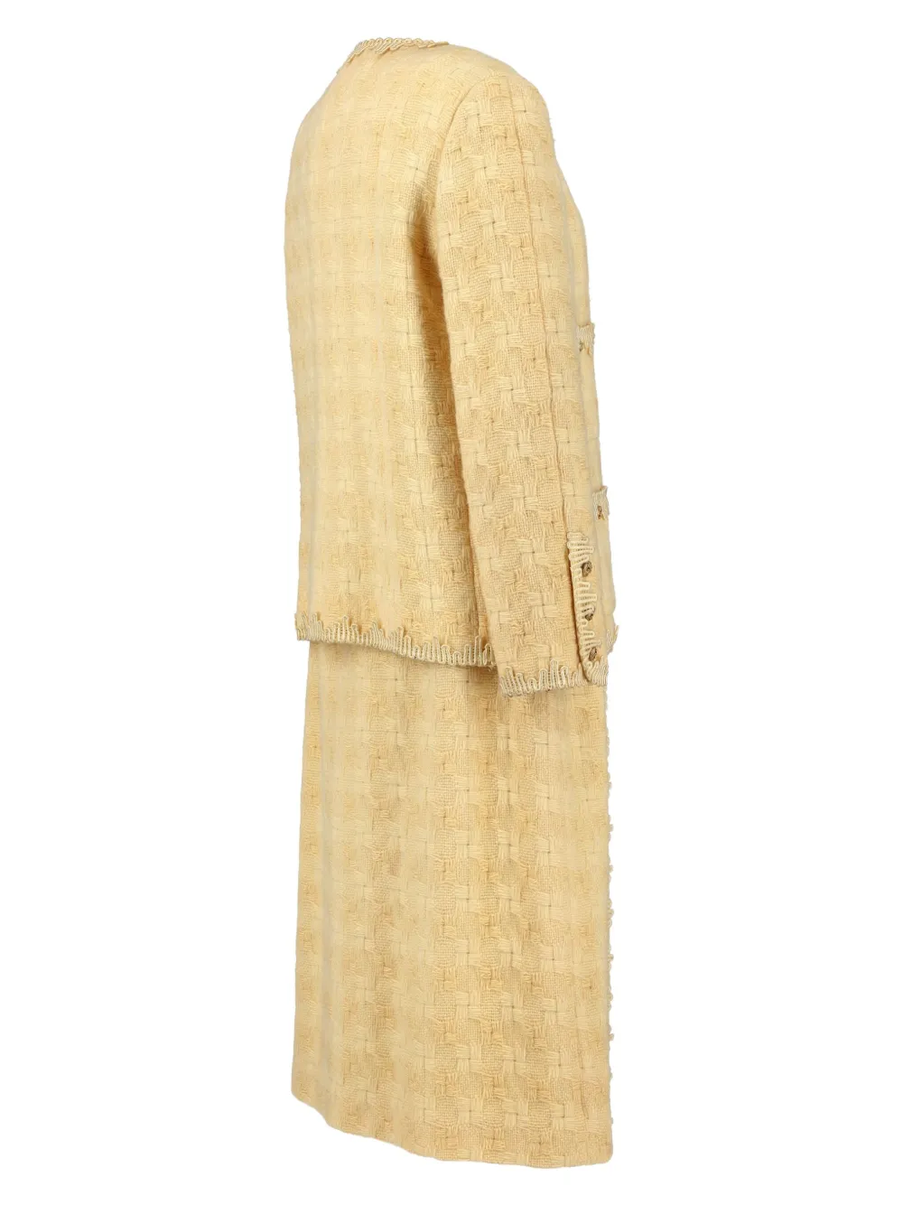 Pre-owned Chanel Boutique Wool Suit (set Of Three)