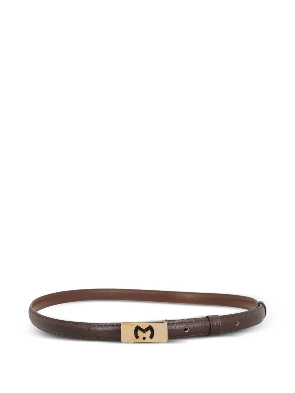 leather thin belt