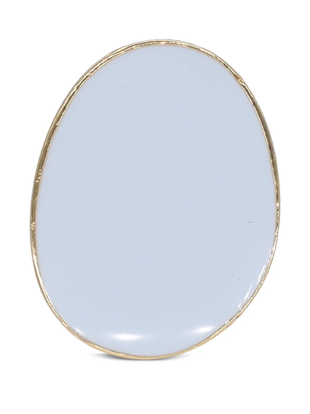 Enamelled Oval ring