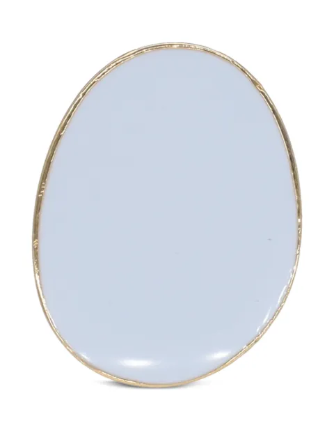 Kenneth Jay Lane Vintage Enamelled Oval ring