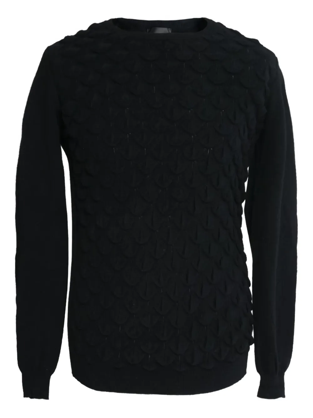 LES HOMMES wool jumper | Black | Image 1