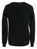 LES HOMMES wool jumper - Black
