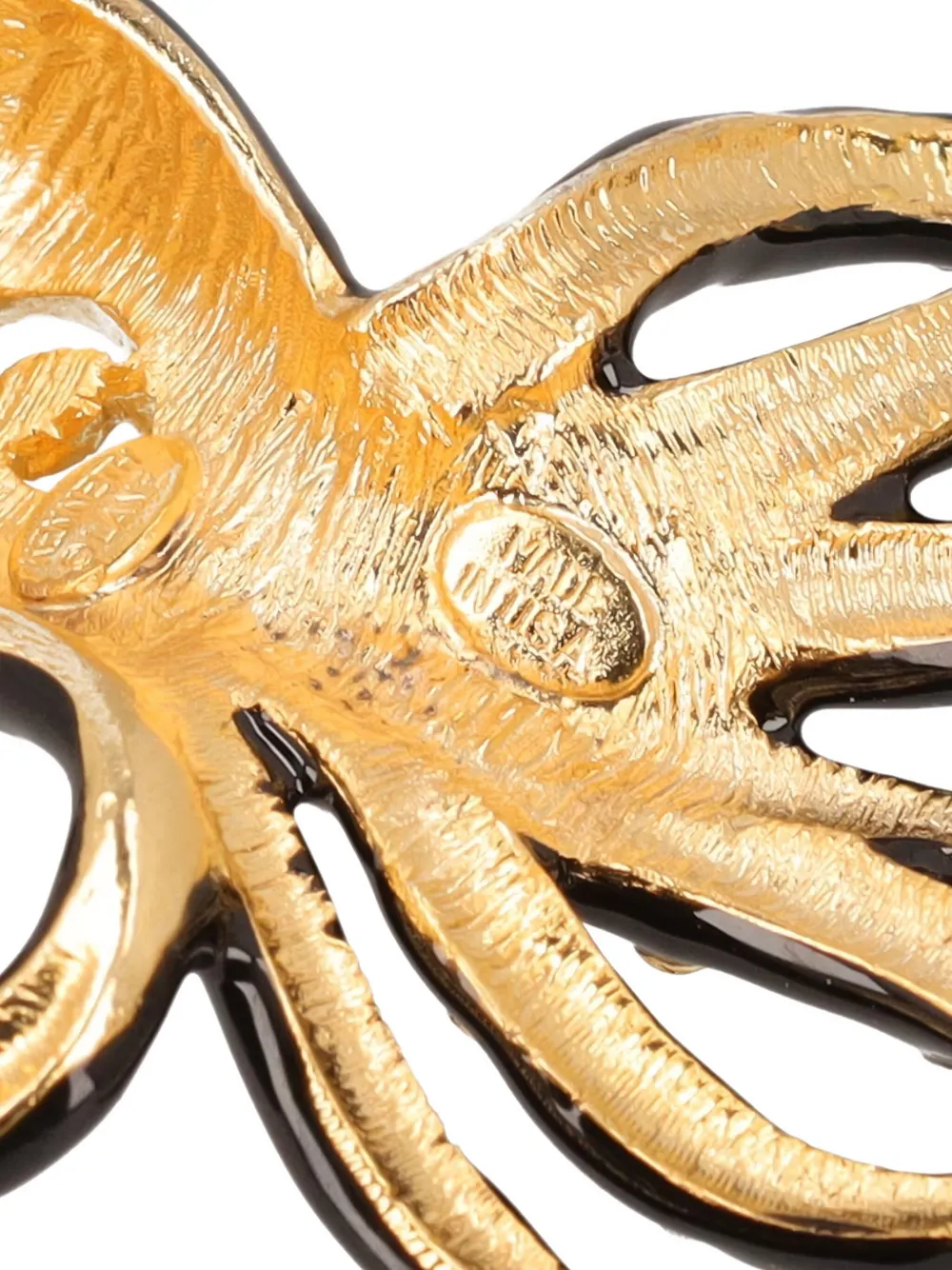 Pre-owned Kenneth Jay Lane Vintage Octopus Brooch