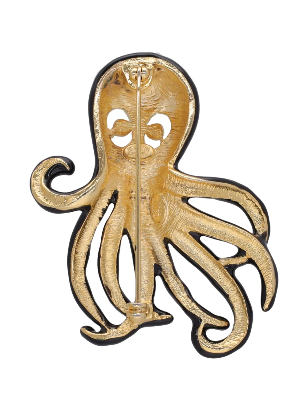 Pre-owned Kenneth Jay Lane Vintage Octopus Brooch