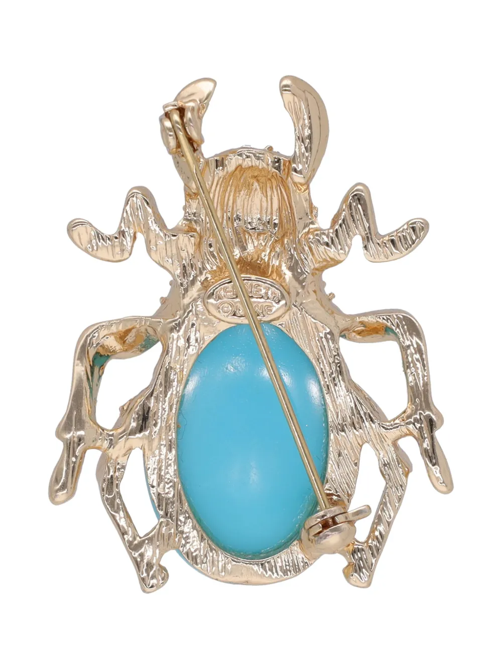 Pre-owned Kenneth Jay Lane Vintage  Beetle Brooch