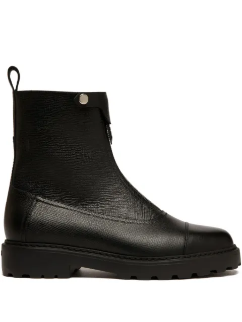 Bally  Gusto zipped grained boots