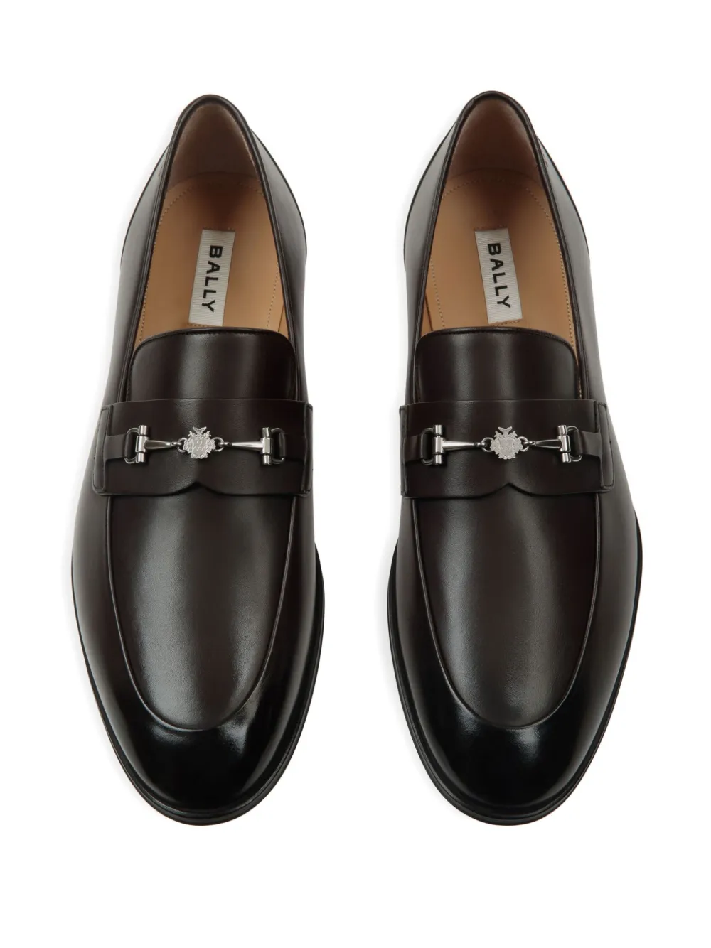 Bally Westminster loafers met horsebit-detail Zwart