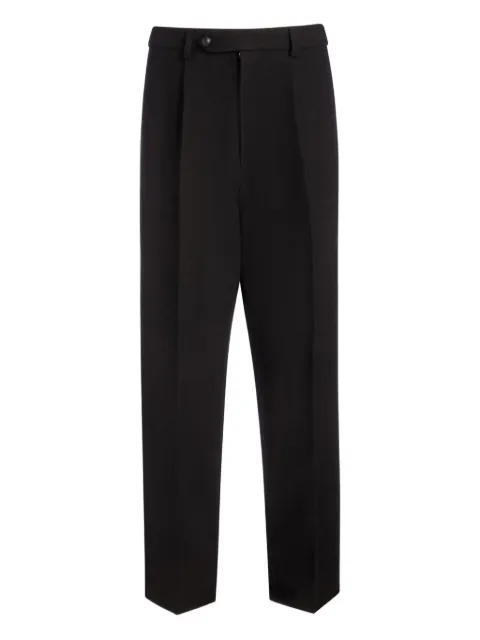 Bally high-waist pleated trousers