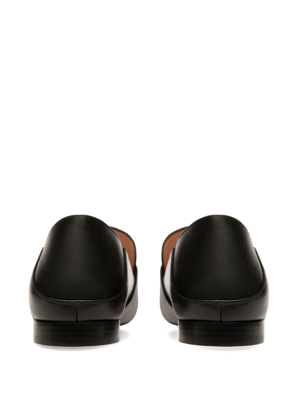 Bally Janelle leren muiltjes met gesp Zwart