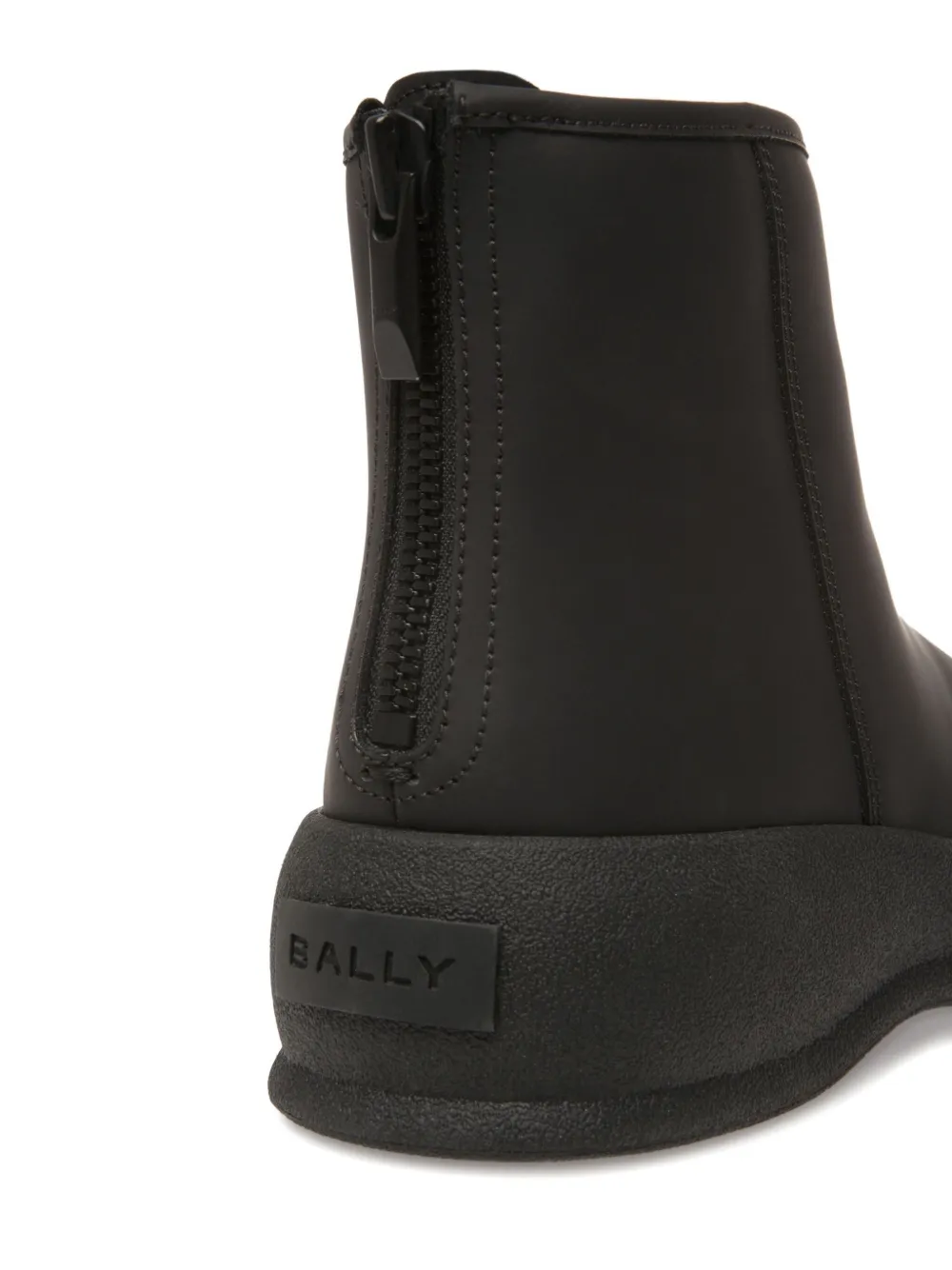 Bally Frei slip-on enkellaarzen Zwart