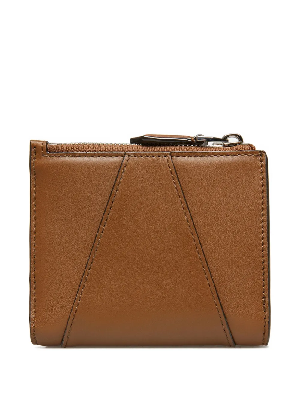 Bally Axeel zip-fastening leather wallet - Bruin