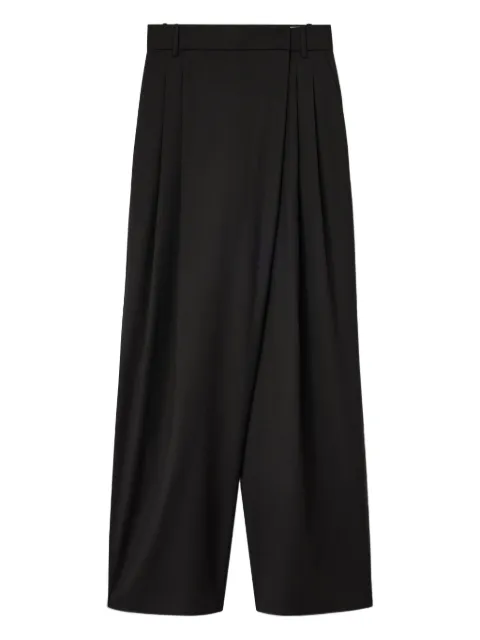 GANNI pleated-details trousers