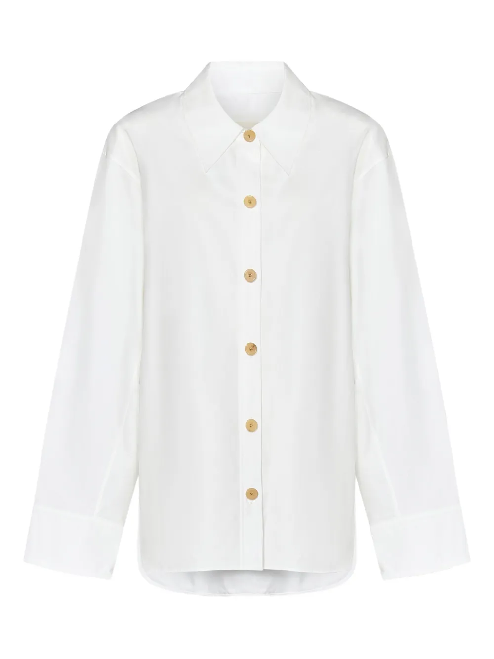 KHAITE button-up shirt | White | Image 1