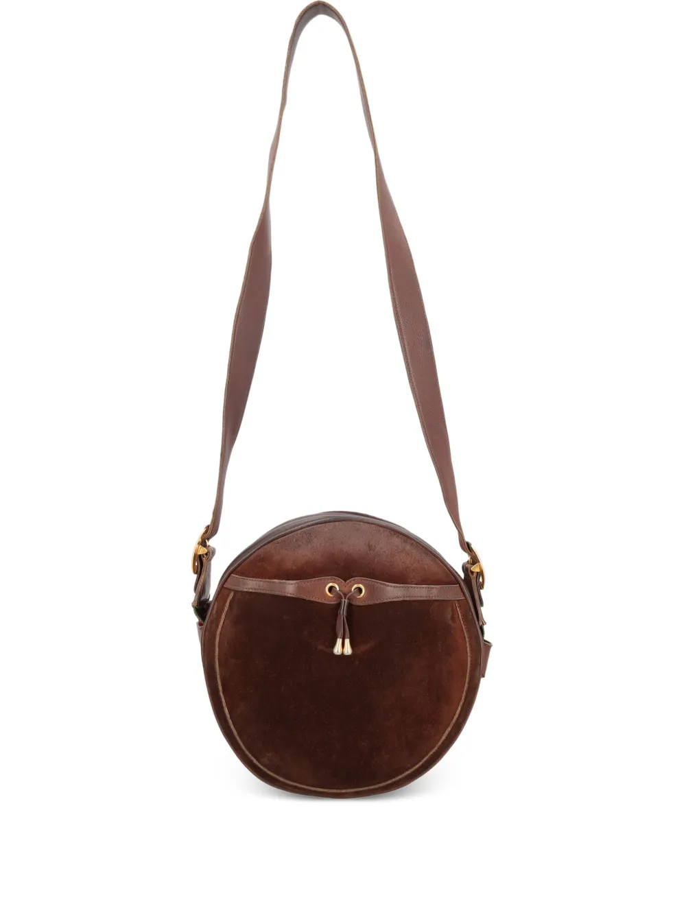 Gucci Pre-Owned leather crossbody bag | Brown | Image 1