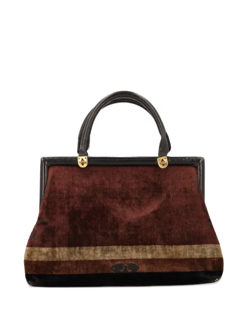Roberta  di Camerino Pre-Owned bolsa de mano de terciopelo